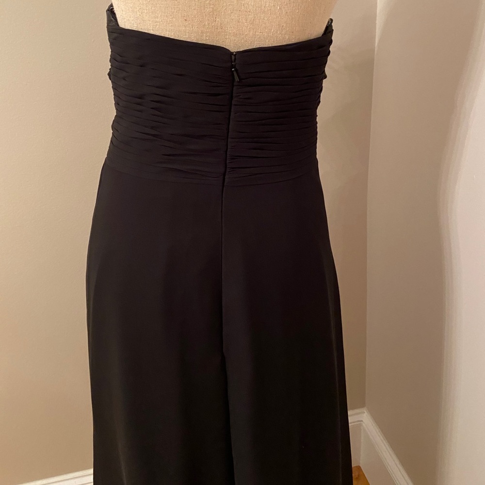 Bill Levkoff Black Evening Gown / Dress - Picture 3 of 8